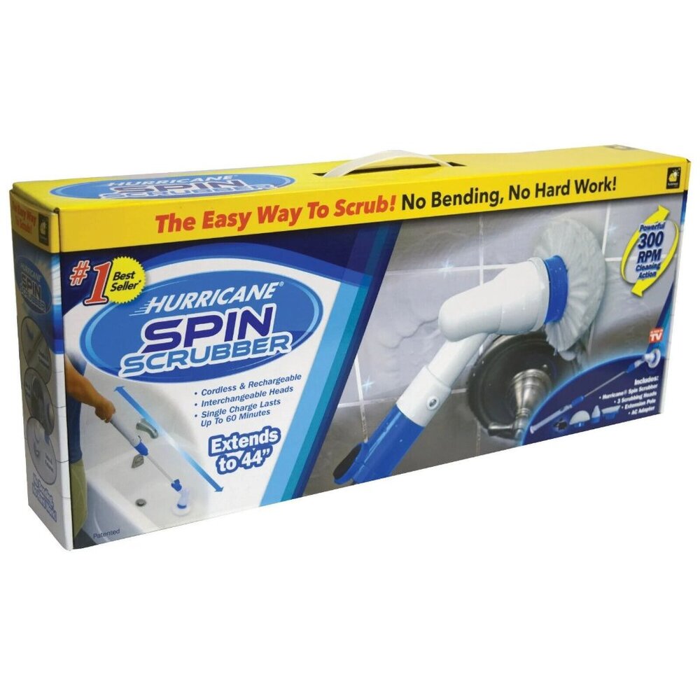 Spin Scrubber 360 Cordless Tub and Tile  Multi-Purpose Power Surface